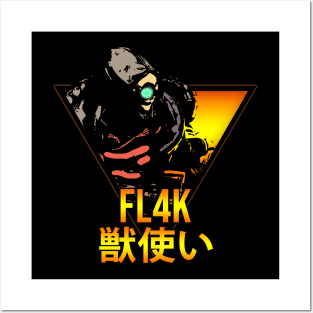 Retro FL4K! Posters and Art